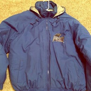 Carolina Panthers Men’s Vintage  jacket size XXL